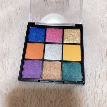 UR GLAM　BLOOMING EYE COLOR PALETTE/U R GLAM/アイシャドウパレットを使ったクチコミ（1枚目）