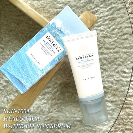 ヒアルーシカ ウォーターフィット サンセラム/SKIN1004/日焼け止めローションを使ったクチコミ(2枚目)