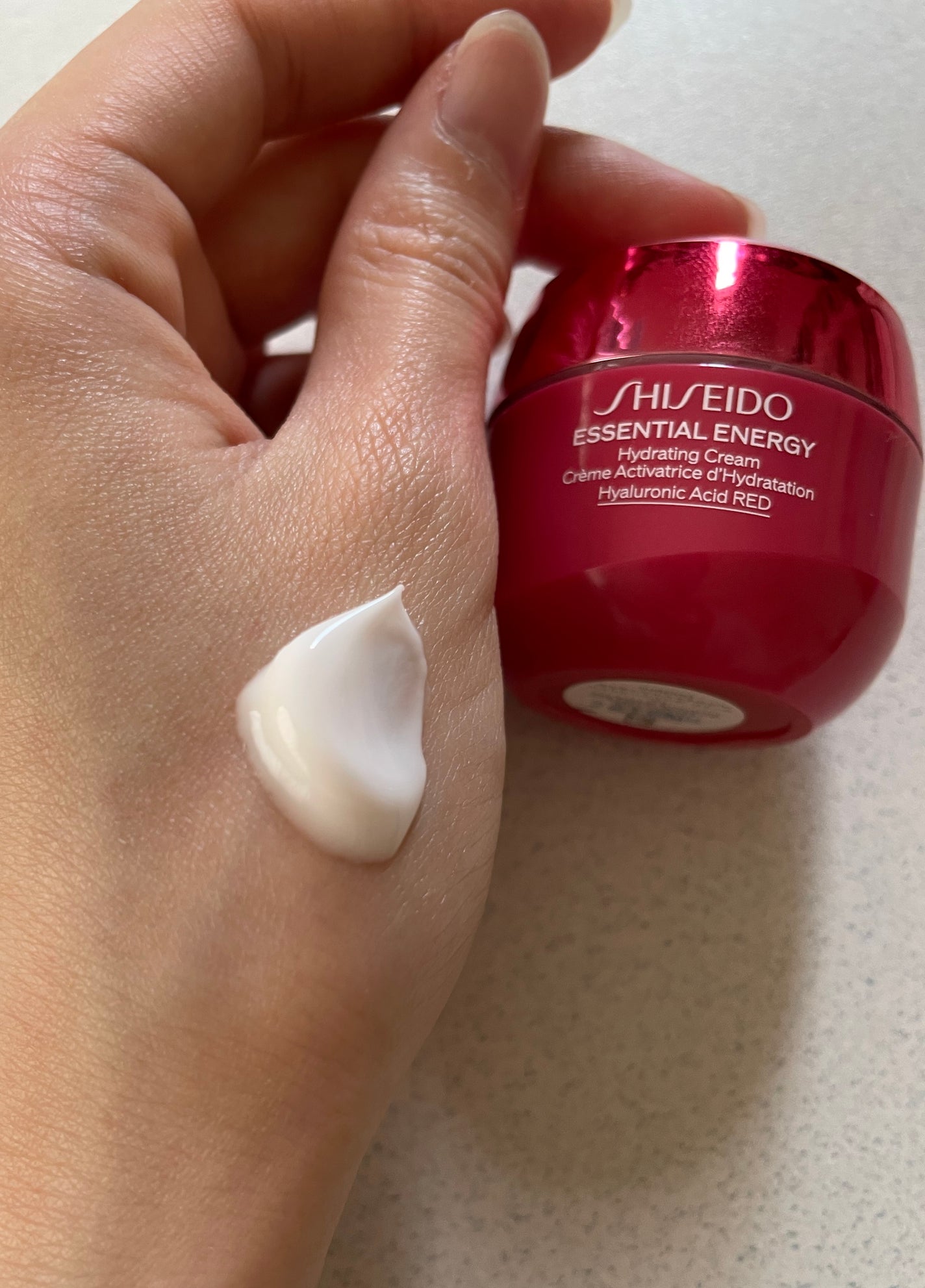 エッセンシャルイネルジャ ハイドレーティング クリーム/SHISEIDO/フェイスクリームを使ったクチコミ(2枚目)