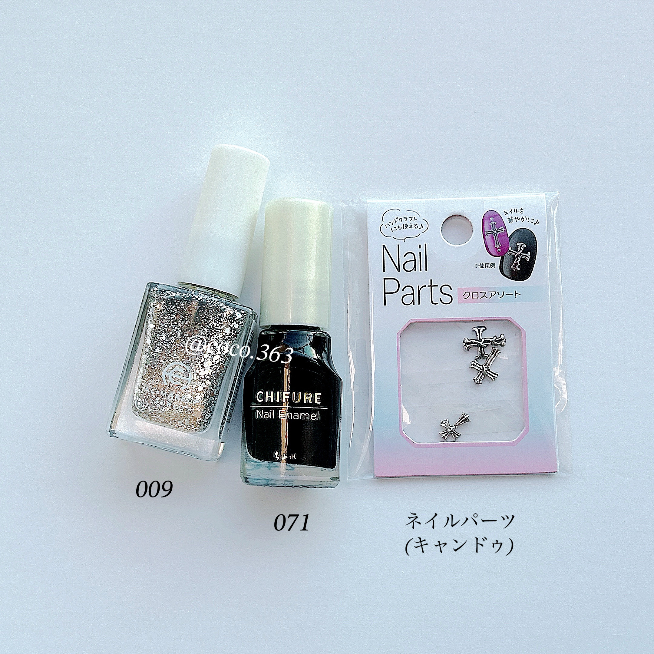 冬ネイルのネイルデザイン | ネイル エナメル｜ちふれ -ちふれと100均