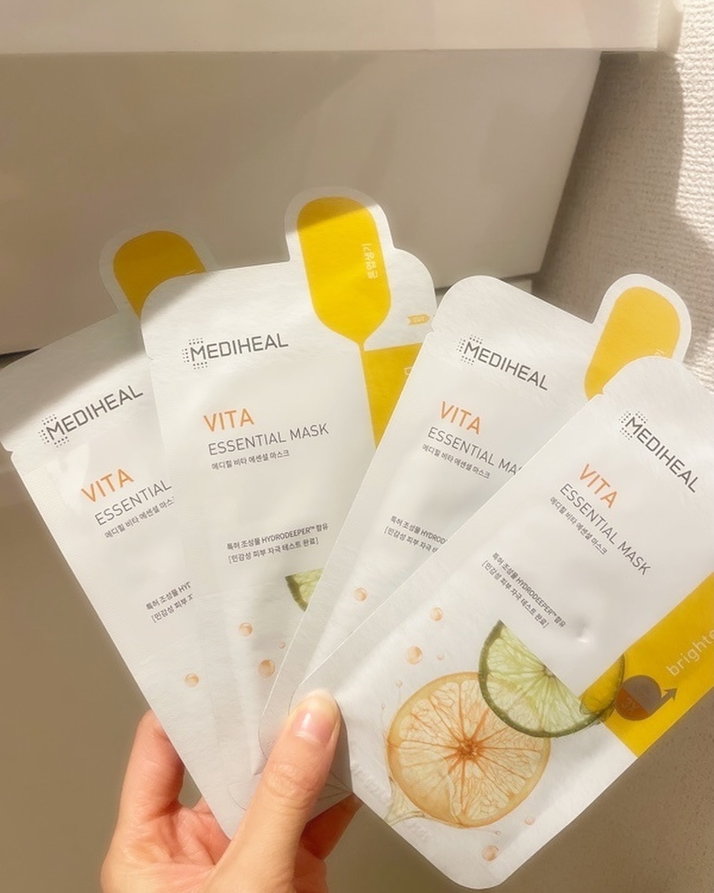 ティーツリー エッセンシャルマスクカーミングモイスチャー/MEDIHEAL/シートマスク・パックを使ったクチコミ（1枚目）