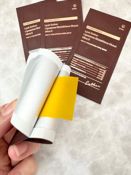 ヨエスターGLTダイレクトウルトラX/ESTHER FORMULA/美容サプリメントを使ったクチコミ(2枚目)