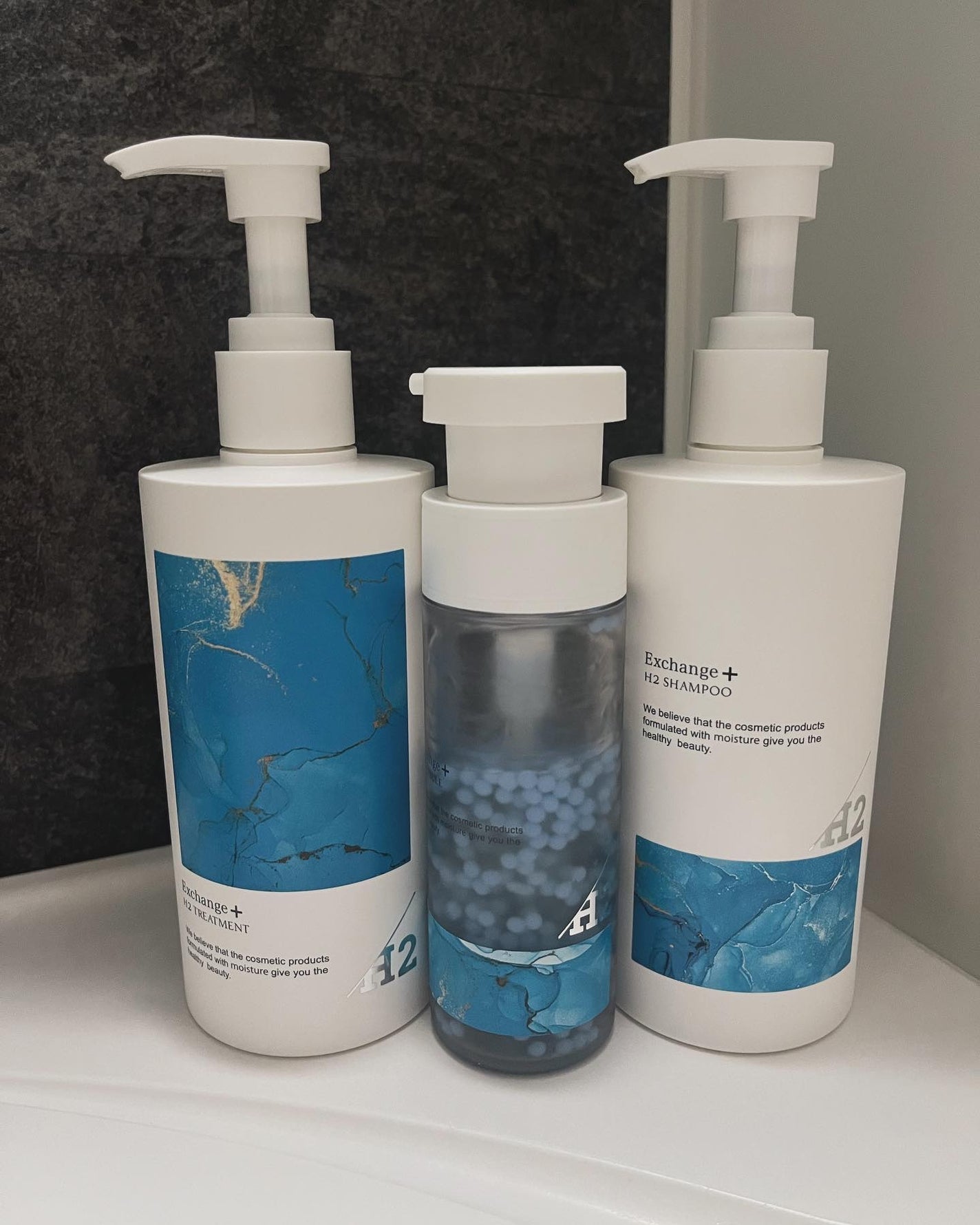 H2シャンプー/カプセル/トリートメント /Exchange+/サロンシャンプーを使ったクチコミ(1枚目)