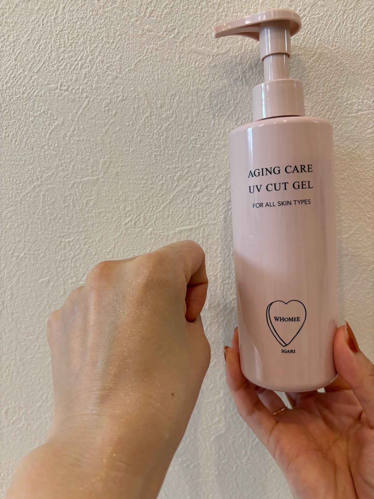 エイジングケアUVカットジェル/WHOMEE/日焼け止めジェルを使ったクチコミ(5枚目)