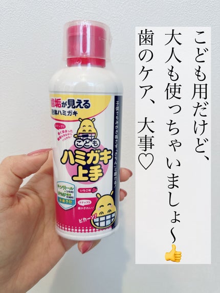 こどもハミガキ上手/丹平製薬/歯磨き粉を使ったクチコミ(1枚目)