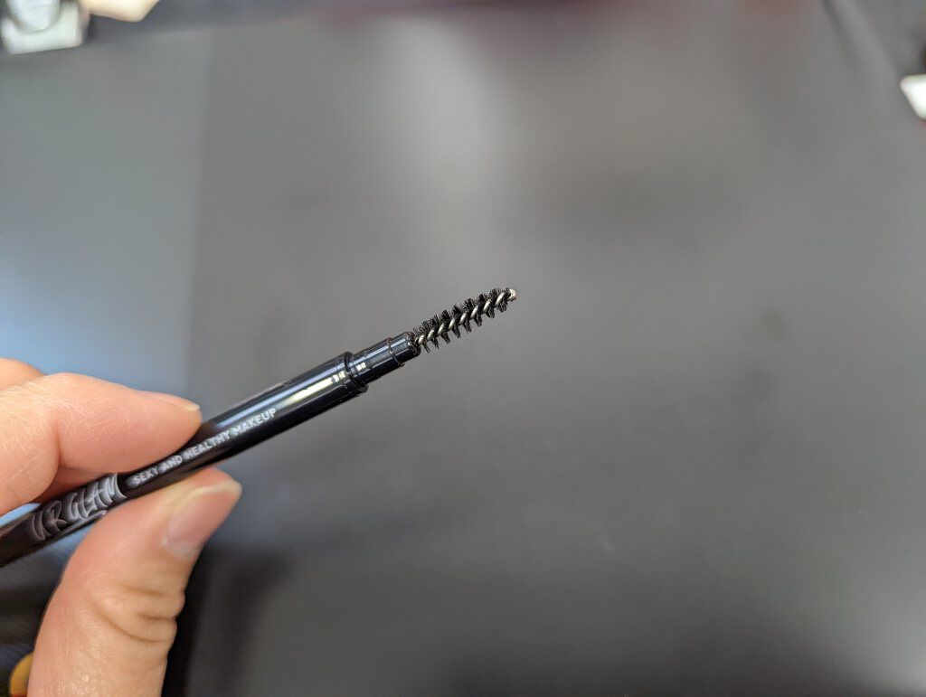 スリムスケッチアイブロウペンシル/U R GLAM/アイブロウペンシルを使ったクチコミ（3枚目）