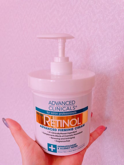 レチノールアドバンスドファーミングクリーム/ADVANCED CLINICALS/ボディクリームを使ったクチコミ(2枚目)