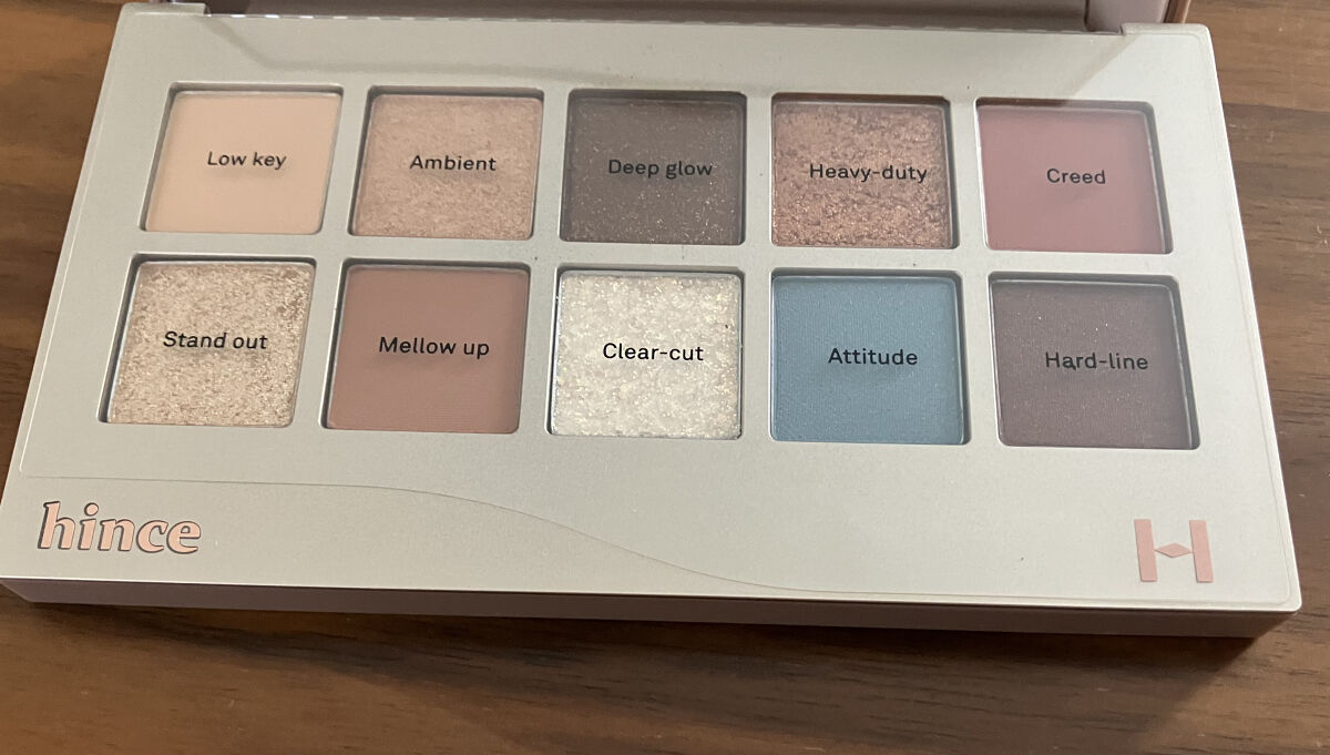 ニューデップスアイシャドウパレット/hince/アイシャドウパレットを使ったクチコミ（2枚目）