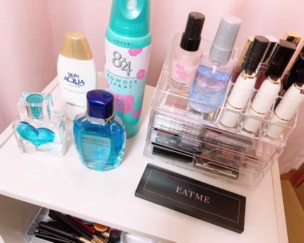 3段式クリアーケース/DAISO/その他化粧小物を使ったクチコミ(1枚目)