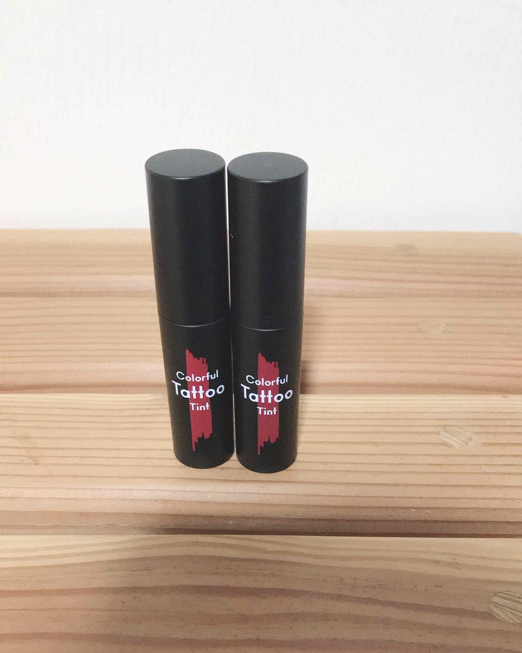 カラフルタトゥーティント/ETUDE/口紅を使ったクチコミ(1枚目)