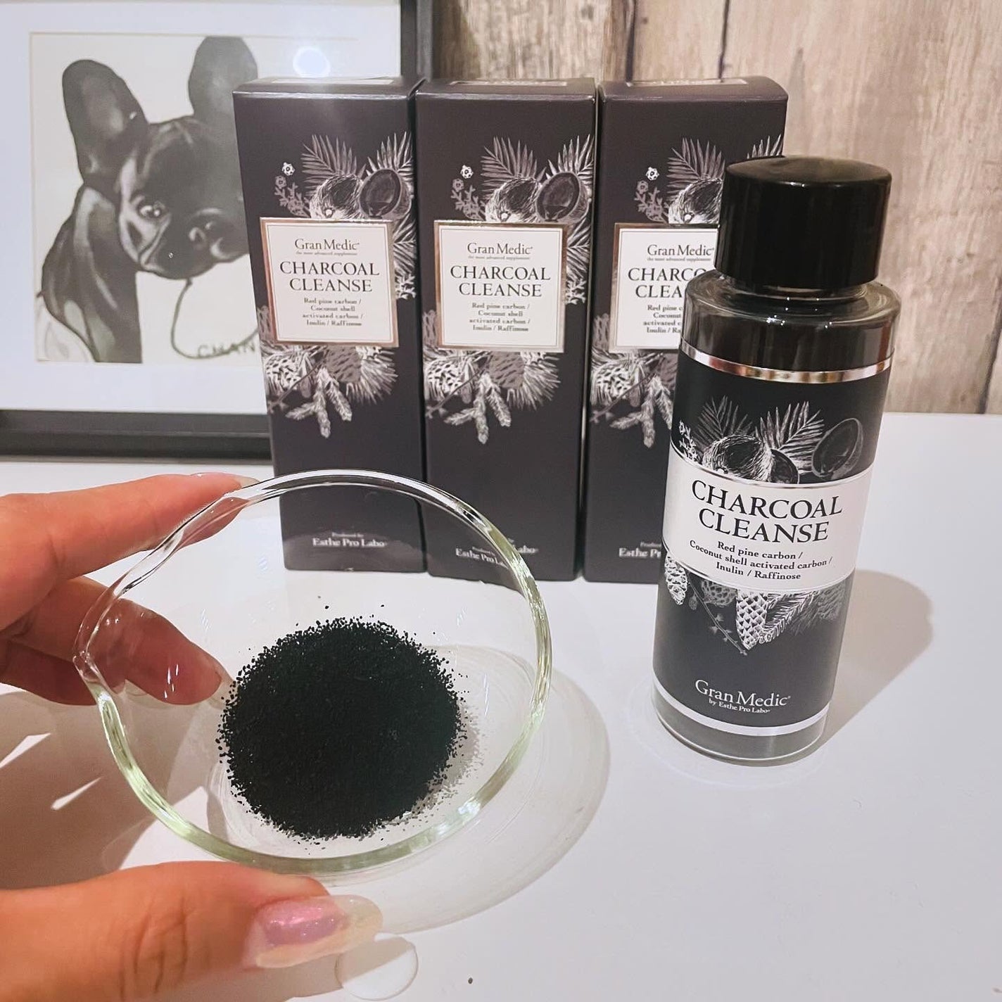 チャコールクレンズ/エステプロ・ラボ/クレンジングクリームを使ったクチコミ(2枚目)