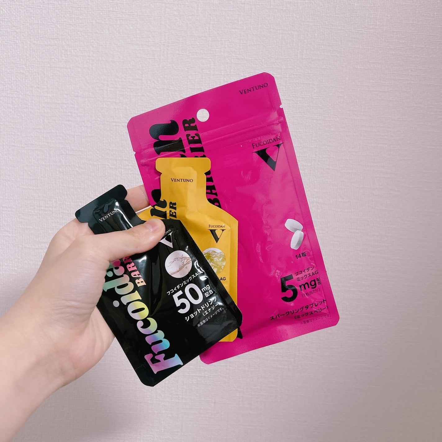 フコイダンバリア クラッシュゼリー(マンゴー)/フコイダンバリア/ゼリー飲料を使ったクチコミ(1枚目)