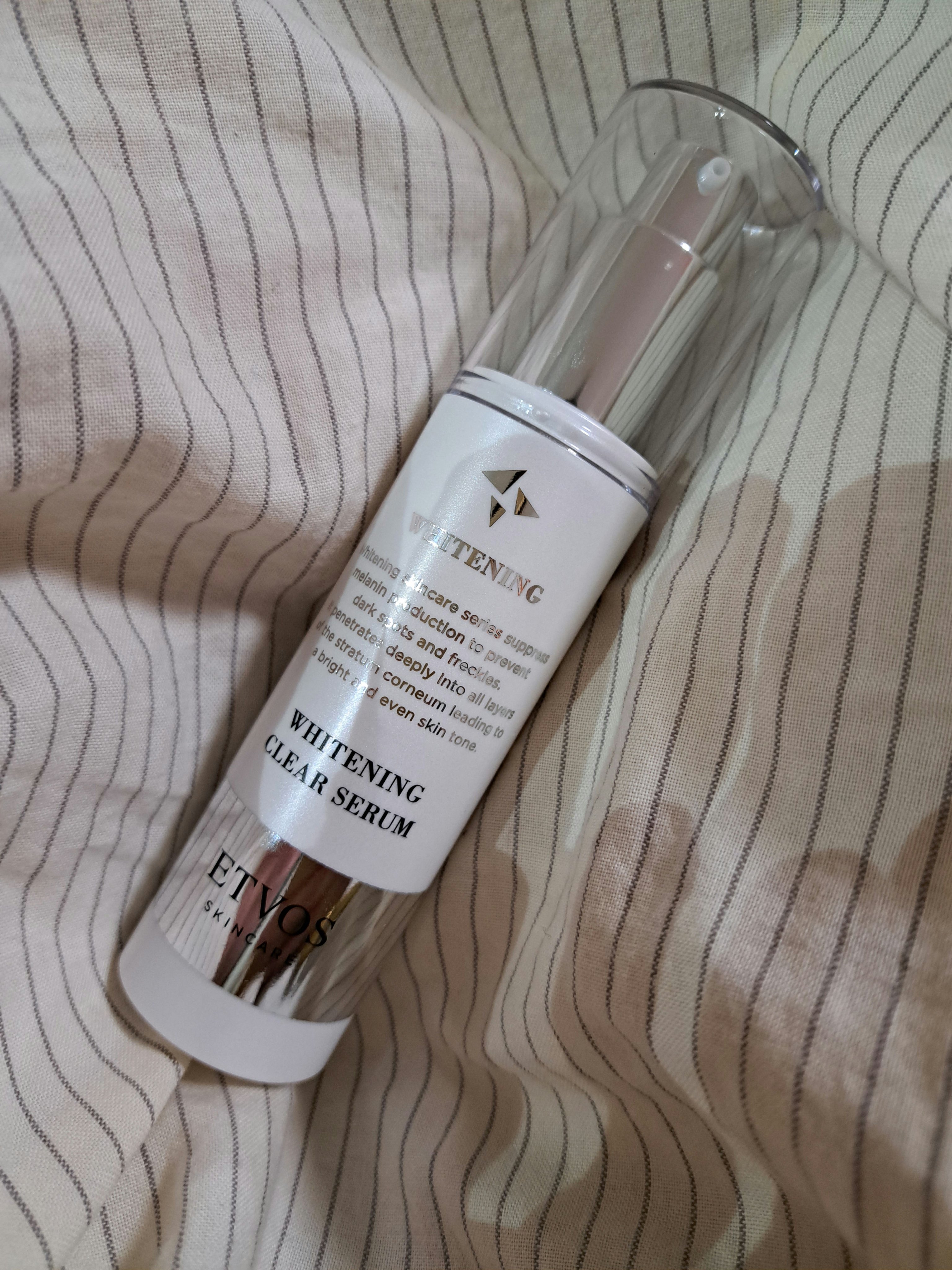 ホワイトニングクリアセラム/エトヴォス/美容液を使ったクチコミ（1枚目）