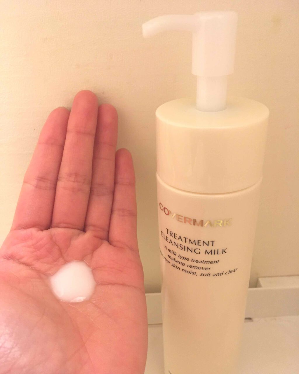 トリートメント クレンジング ミルク/COVERMARK/ミルククレンジングを使ったクチコミ(1枚目)