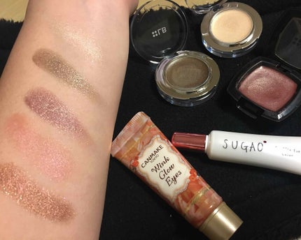 グラムジェリーアイズN シャンパンゴールド/LB/ジェル・クリームアイシャドウの画像