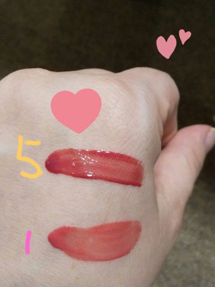 ウォータリーティントリップ/CEZANNE/リップティントを使ったクチコミ(2枚目)