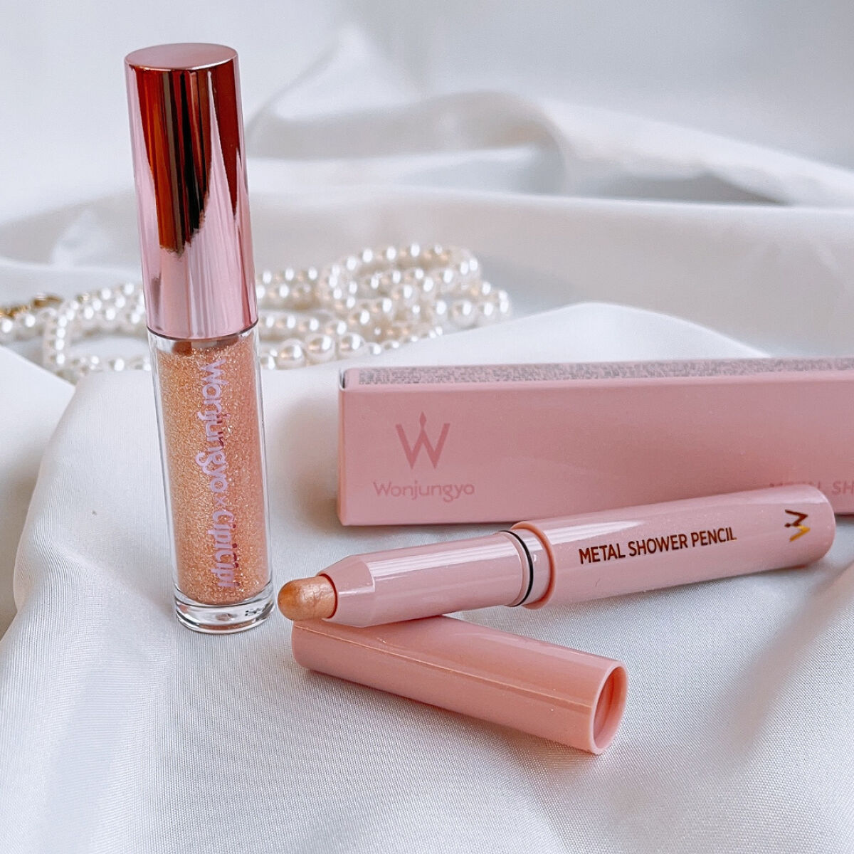 ウォンジョンヨ　メタルシャワーペンシル/Wonjungyo/スティックアイシャドウを使ったクチコミ（1枚目）