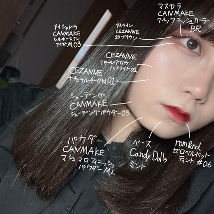 ナチュラル チークN/CEZANNE/パウダーチークを使ったクチコミ(2枚目)