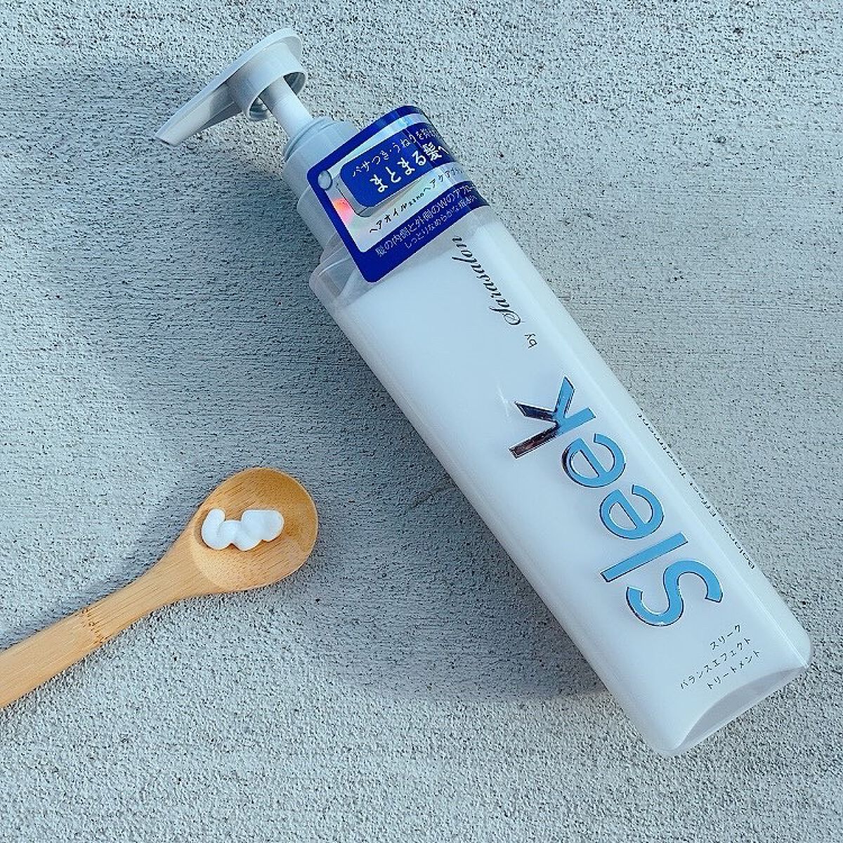 バランスエフェクトシャンプー/トリートメント/スリーク by サラサロン/市販シャンプーを使ったクチコミ(3枚目)