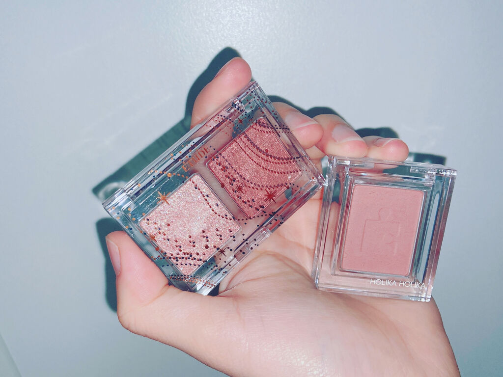 グリッタースノー エアームースアイズパレット/ETUDE/アイシャドウパレットを使ったクチコミ（1枚目）