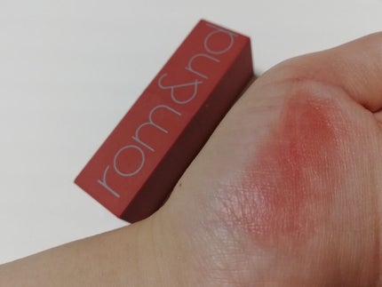 ゼログラムマットリップスティック/rom&nd/口紅を使ったクチコミ(2枚目)