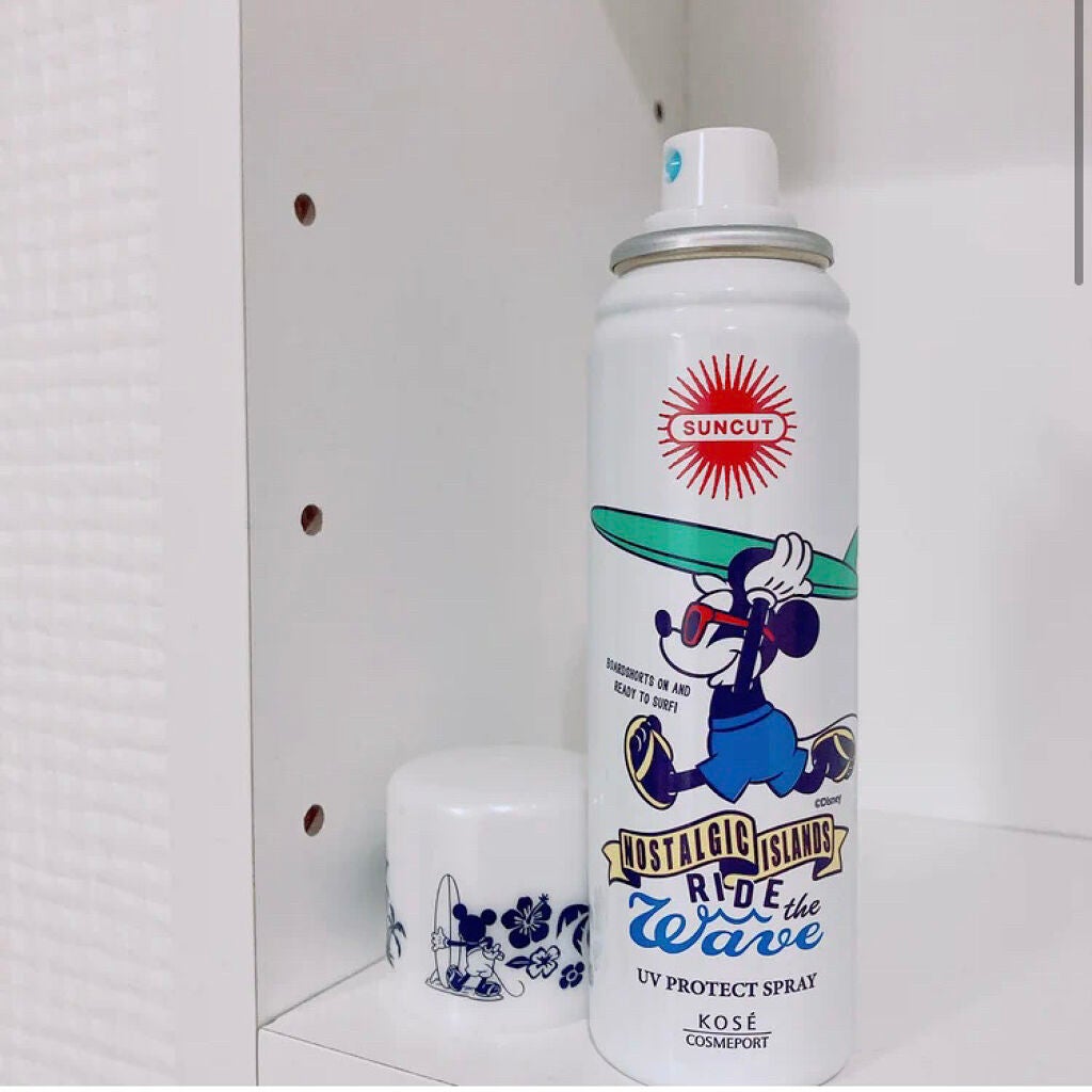 日やけ止め透明スプレー 無香料/サンカット®/日焼け止めミスト・スプレーを使ったクチコミ(1枚目)