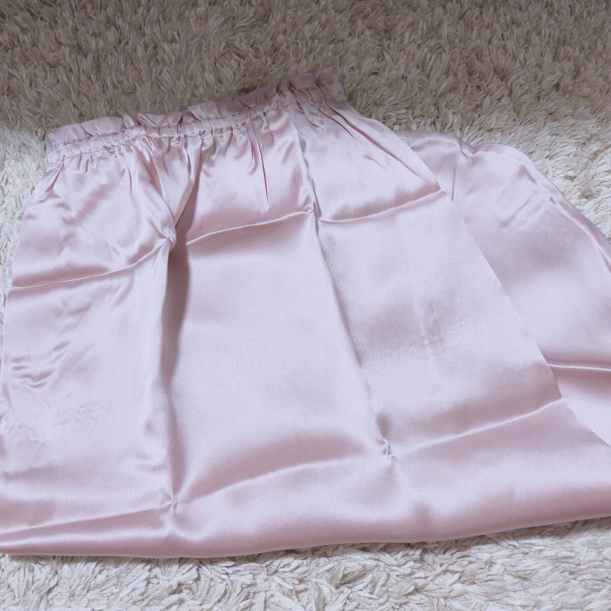 シルク ナイトキャップ ロングヘア用/LilySilk/ヘアケアグッズを使ったクチコミ(3枚目)