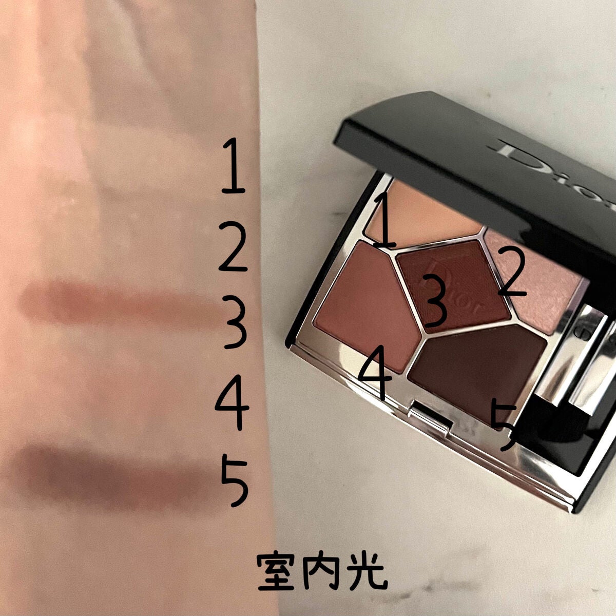 【旧】サンク クルール クチュール/Dior/アイシャドウパレットを使ったクチコミ(4枚目)