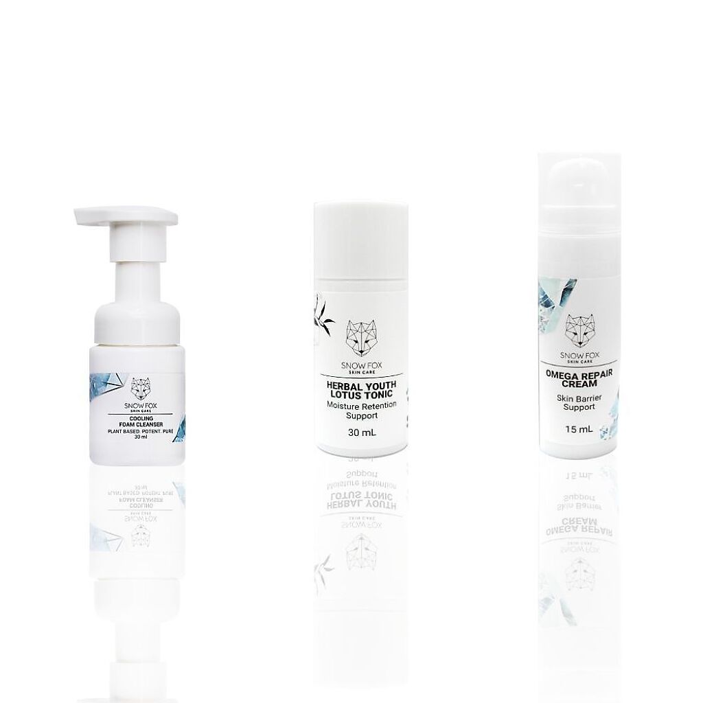 スノーフォックス スキンケア トライアルセット 試してみた】クーリング トライアルセット SNOW FOX SKINCAREのリアル