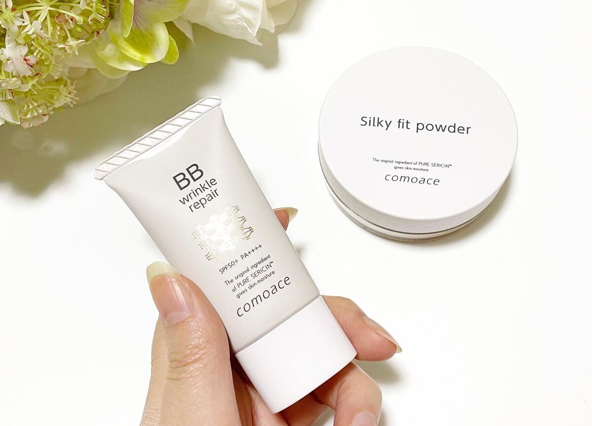 リンクルリペアBB/コモエース/BBクリームを使ったクチコミ(4枚目)