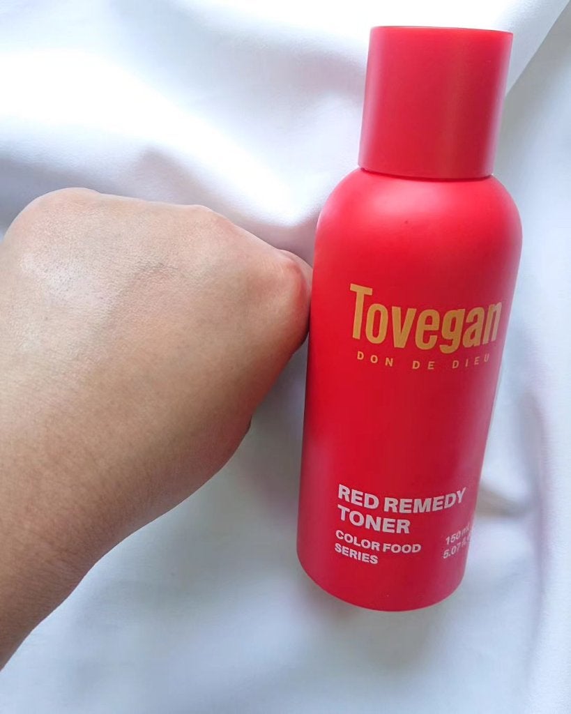 カラーフードシリーズレッドリメディートナー/Tovegan/化粧水を使ったクチコミ(3枚目)