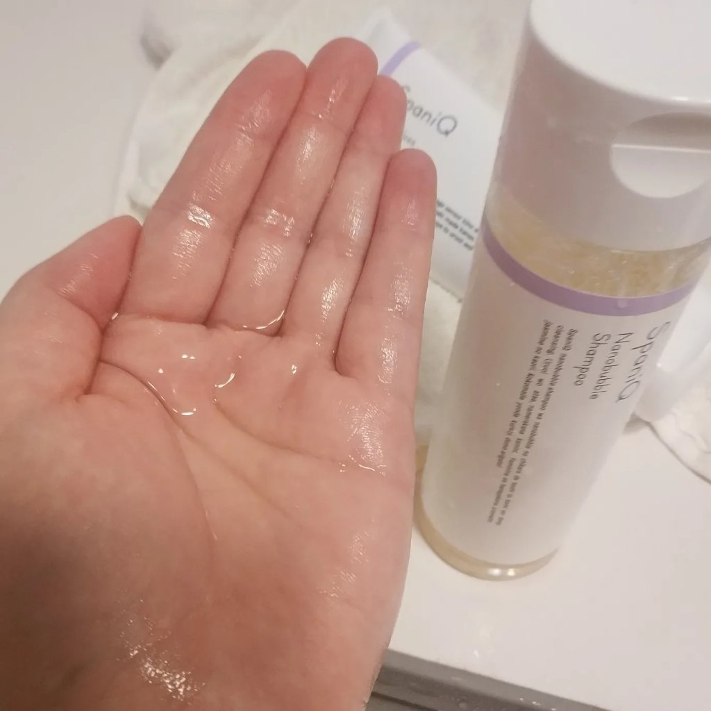 ナノグロストリートメント/SpaniQ/洗い流すヘアトリートメントを使ったクチコミ（2枚目）