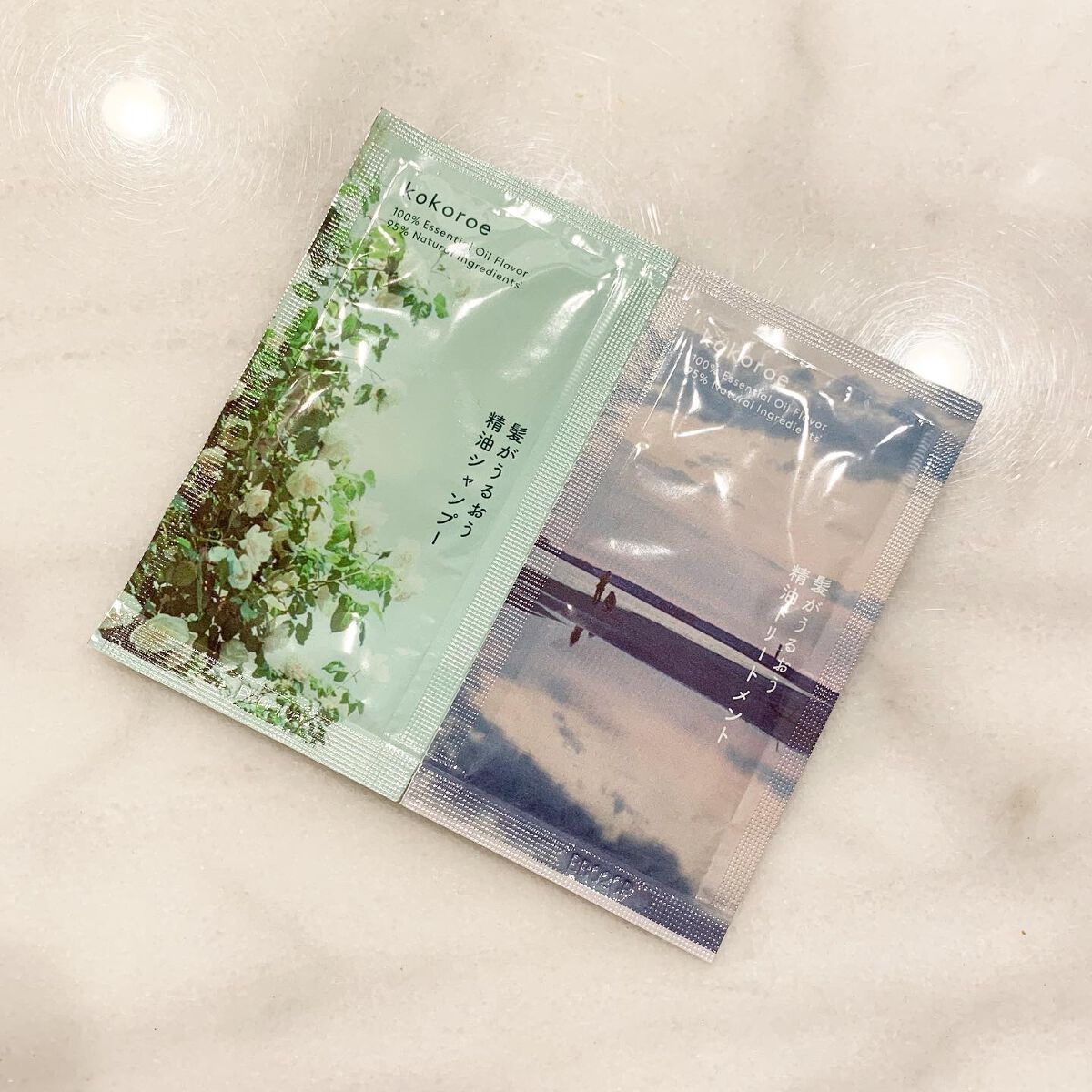 髪がうるおう精油ヘアマスク しっとり /kokoroe/ヘアマスク・ヘアパックを使ったクチコミ（1枚目）