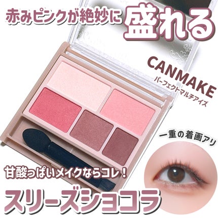 パーフェクトマルチアイズ/キャンメイク/アイシャドウパレットを使ったクチコミ(1枚目)