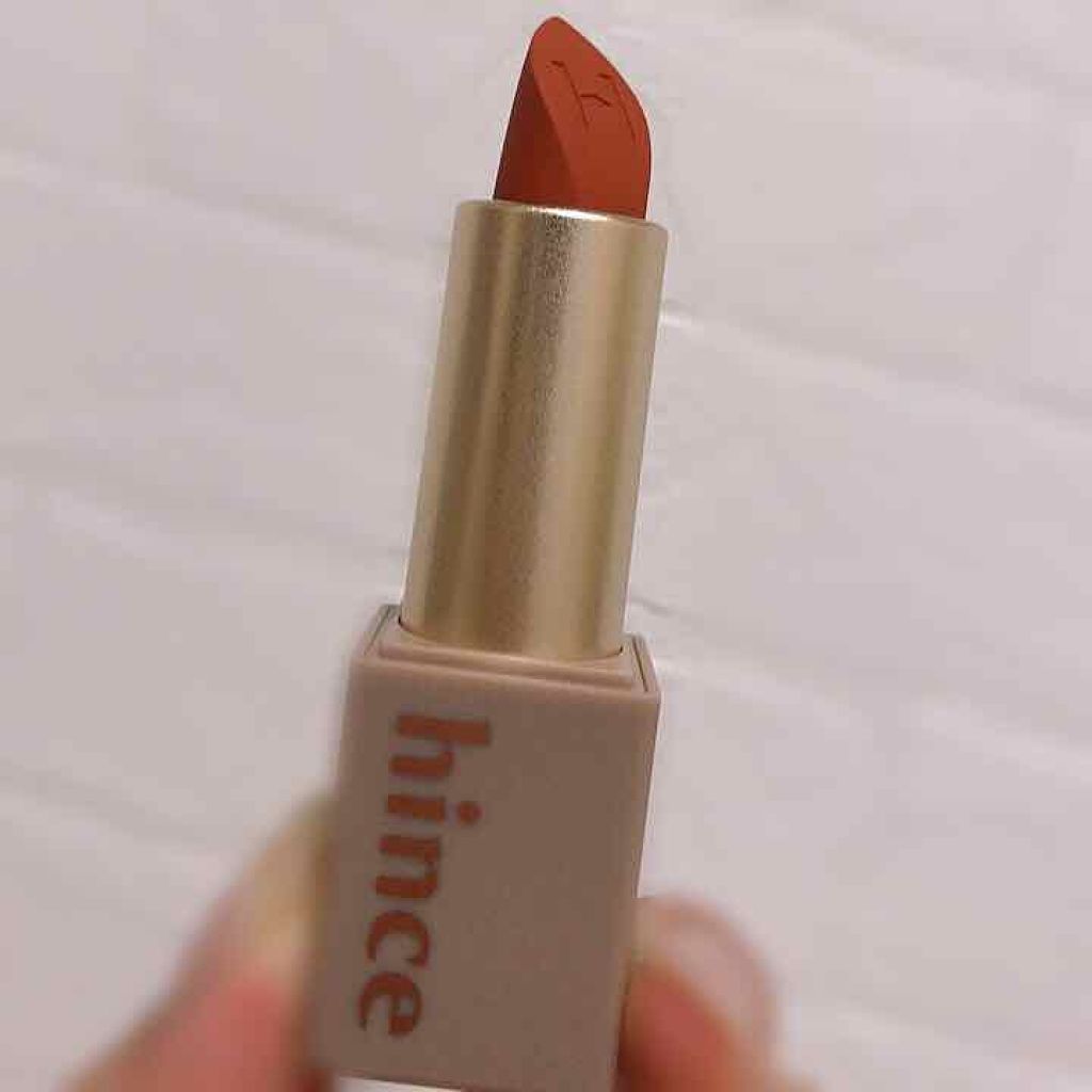 ムードインハンサーマット /hince/口紅を使ったクチコミ(1枚目)