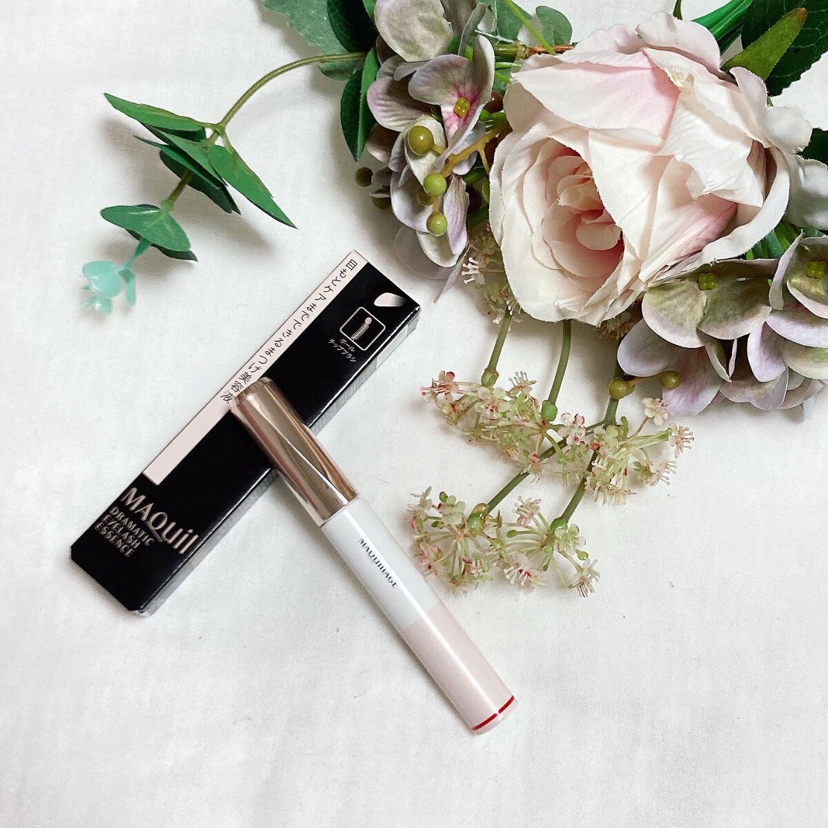 ドラマティックアイラッシュエッセンス/マキアージュ/まつげ美容液を使ったクチコミ（1枚目）