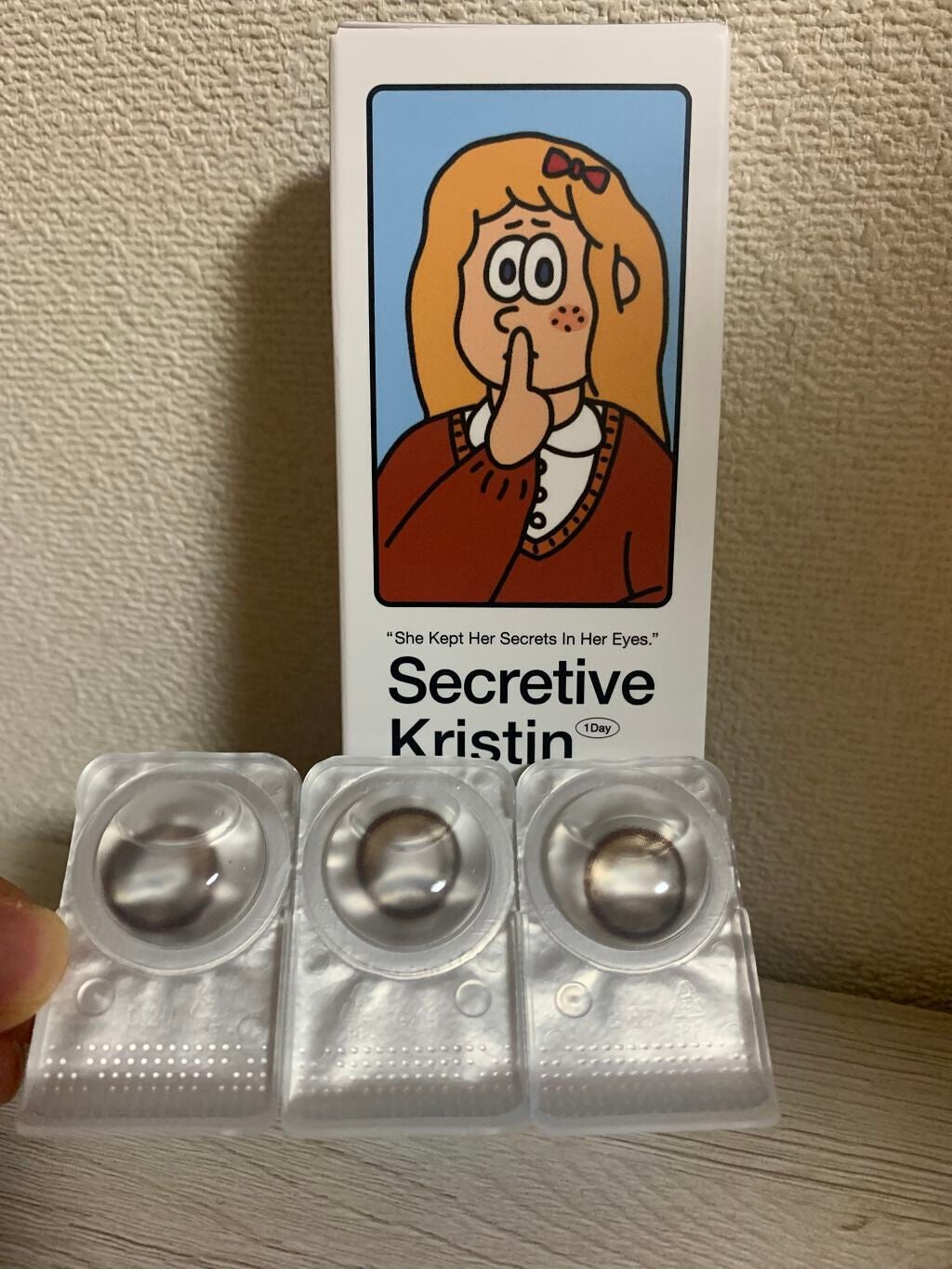 Secretive Kristen/Hapa kristin/カラーコンタクトレンズを使ったクチコミ(1枚目)