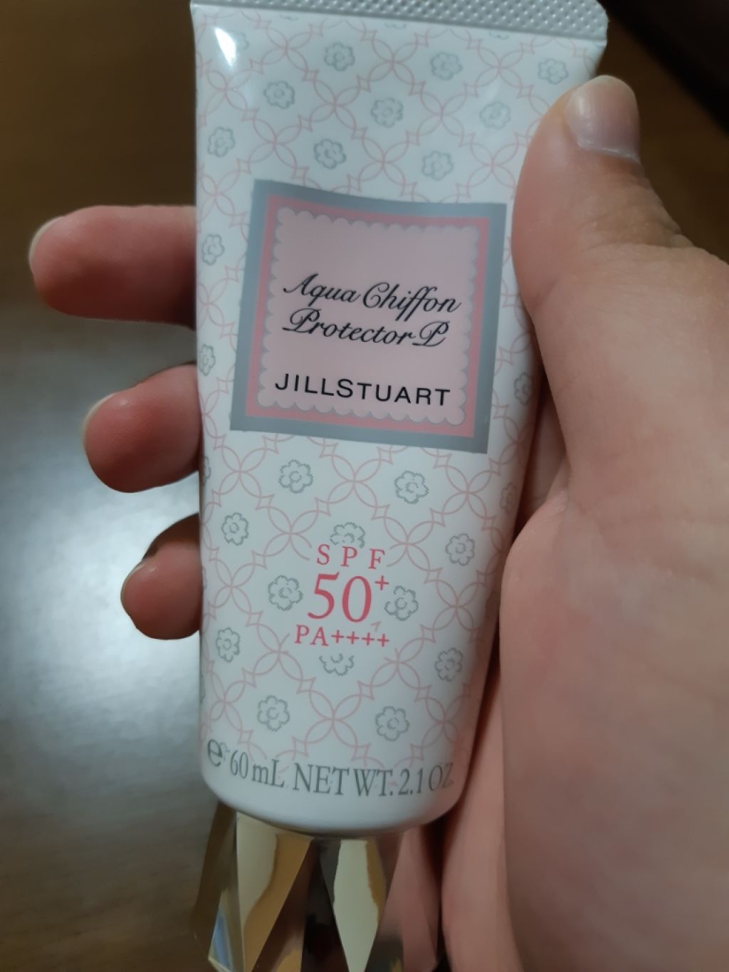 リラックス アクアシフォン プロテクター P/JILL STUART/日焼け止めジェルを使ったクチコミ（1枚目）