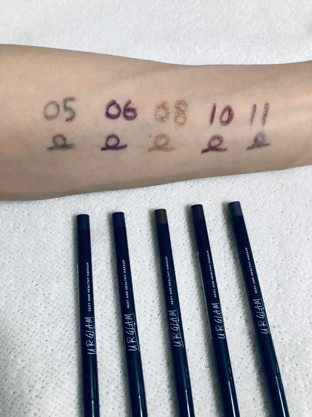 UR GLAM GEL EYELINER/U R GLAM/ジェルアイライナーを使ったクチコミ(3枚目)