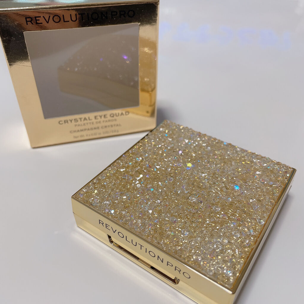 Diamonds & Pearls Eyeshadow Palette/REVOLUTION PRO/アイシャドウパレットを使ったクチコミ（2枚目）