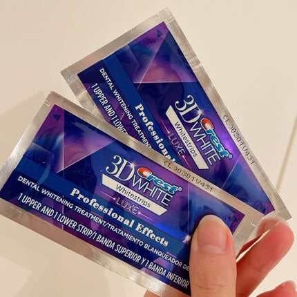 クレスト3Dホワイトニング ホワイトストリップ プロフェッショナル エフェクツ/クレスト/その他オーラルケアを使ったクチコミ(2枚目)