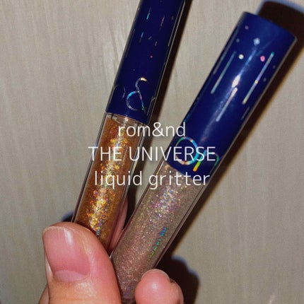 リキッド グリッター シャドウ/rom&nd/グリッターを使ったクチコミ(1枚目)