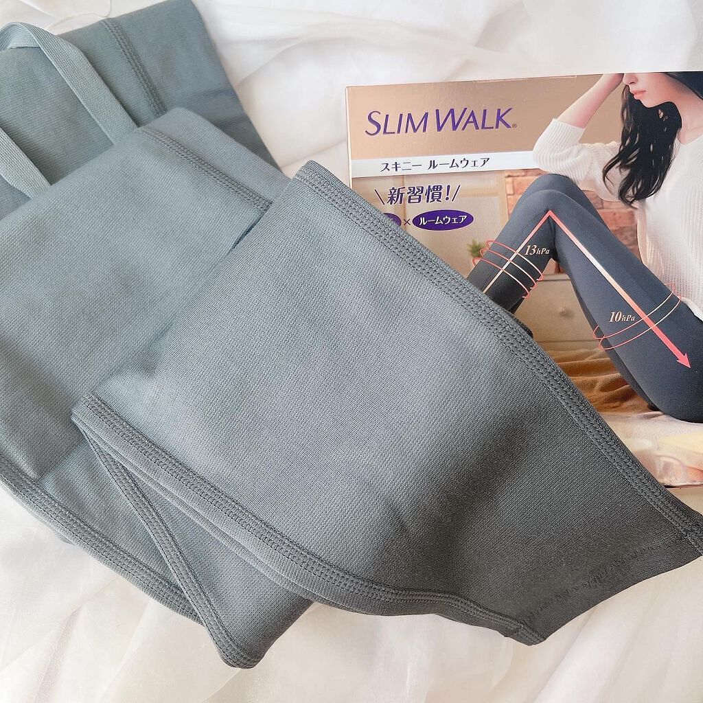 スキニールームウェア/SLIMWALK/着圧ソックス・レギンスを使ったクチコミ（2枚目）