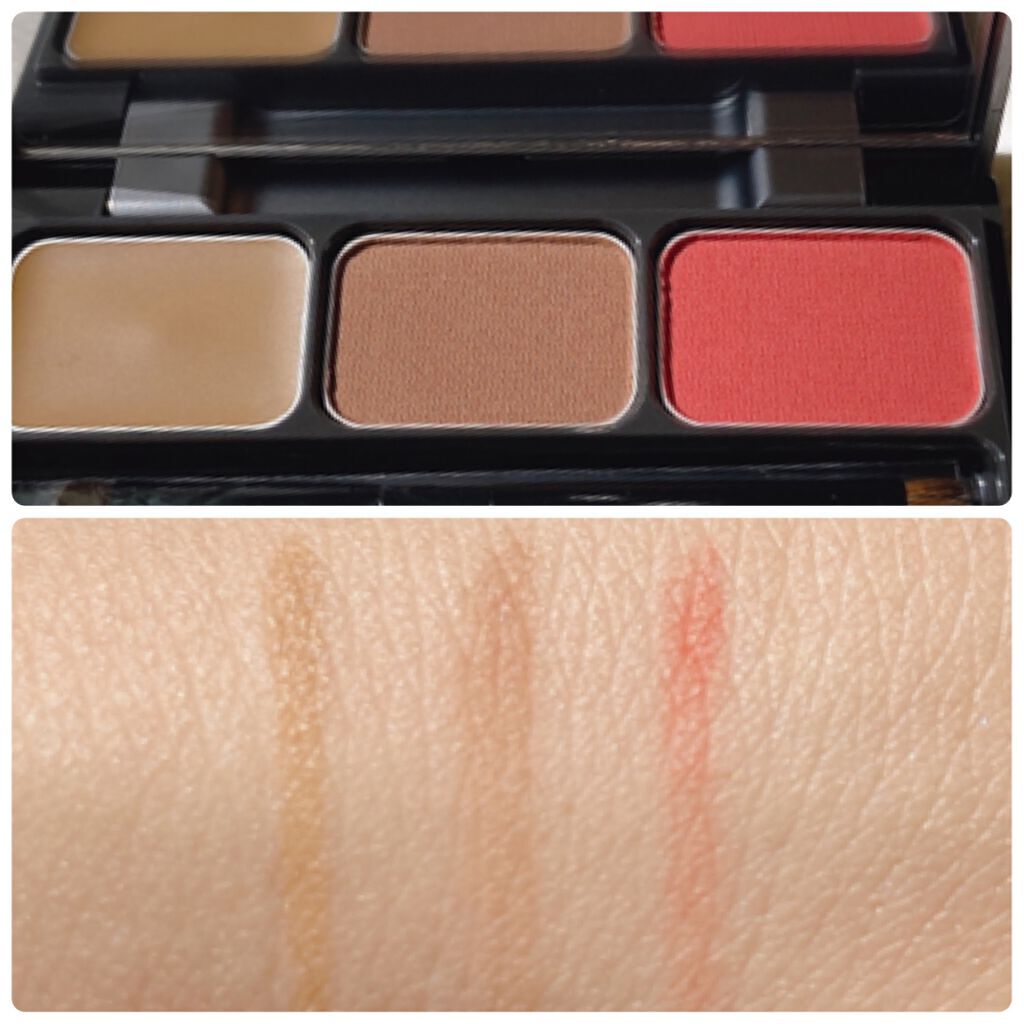 パレットアイブロウ/&be/パウダーアイブロウを使ったクチコミ(3枚目)