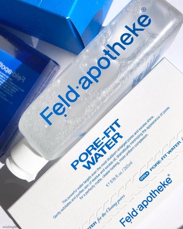 Feld Apotheke ポアフィットウォータートナーのクチコミ「敏感肌でも毛穴ケアできるぞぉぉぉ🔥.ᐟ.ᐟ

▶︎Feld apotheke / 펠드ᄋ.....」（3枚目）