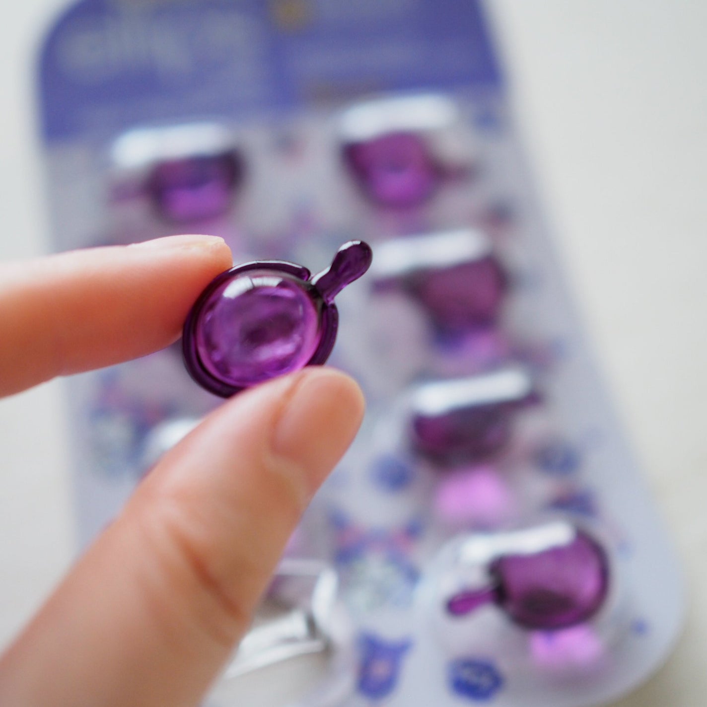 【サンリオ限定デザイン】ellips(エリップス)ヘアオイル ボトルタイプ8粒 (パープル/ミックスベリー&フローラルの香り)クロミ/ellips/ヘアオイルを使ったクチコミ(3枚目)