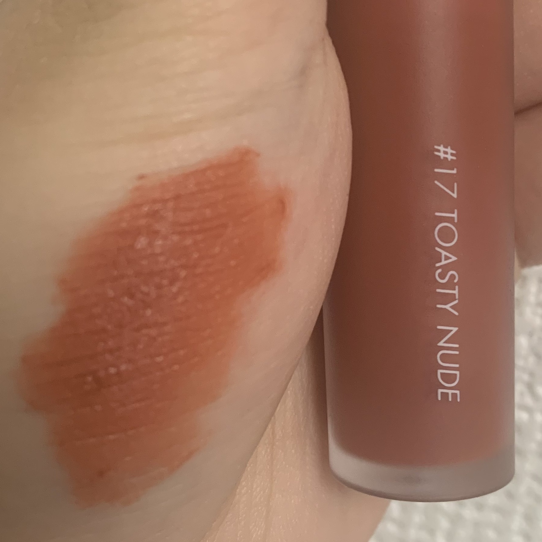 ゼロベルベットティント/rom&nd/リップティントを使ったクチコミ（2枚目）