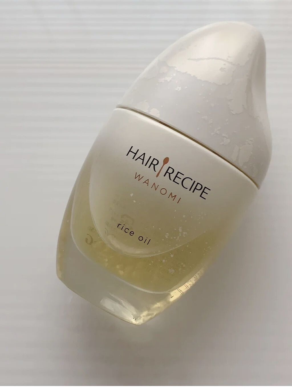 さらとろライスオイル(洗い流さないトリートメント)/WANOMI/ヘアオイルを使ったクチコミ（1枚目）