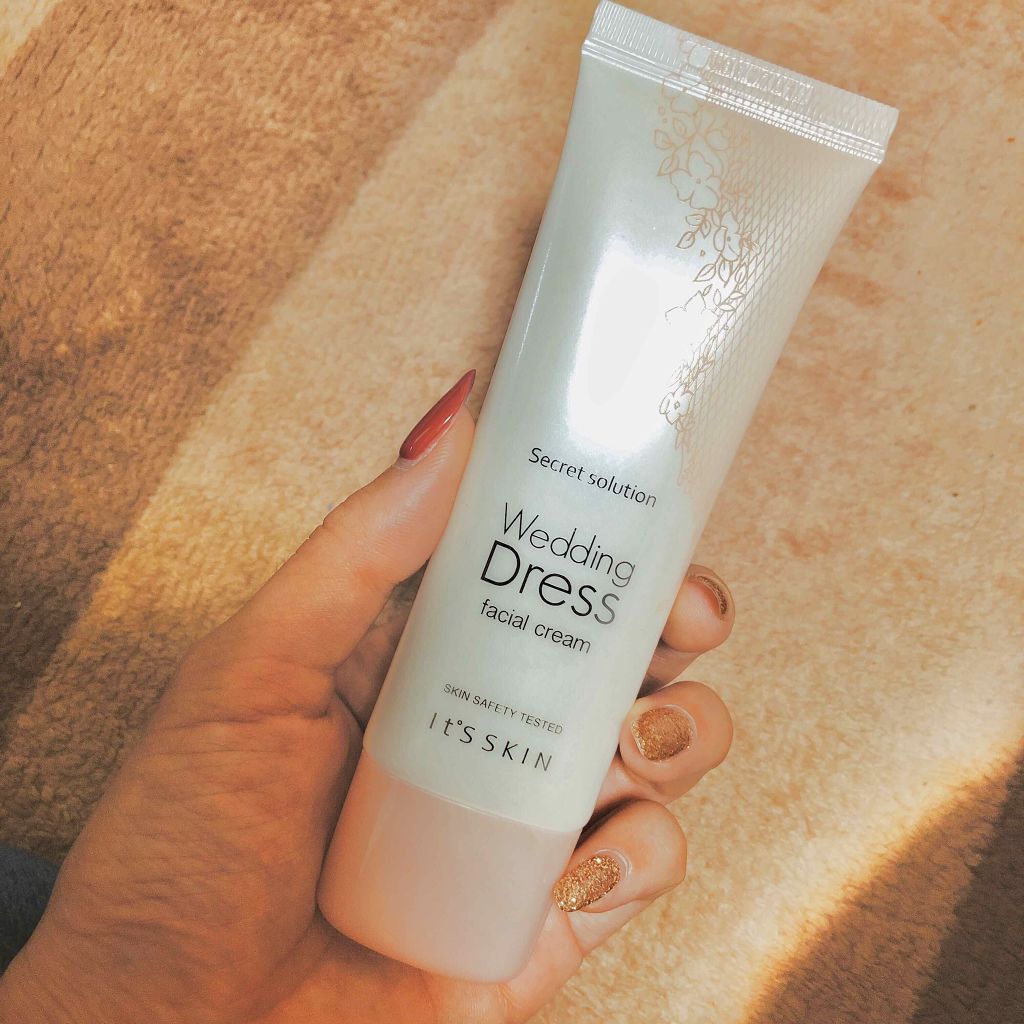 シークレットソルーションウェディングドレスピュアクリーム/It's skin/フェイスクリームを使ったクチコミ（1枚目）