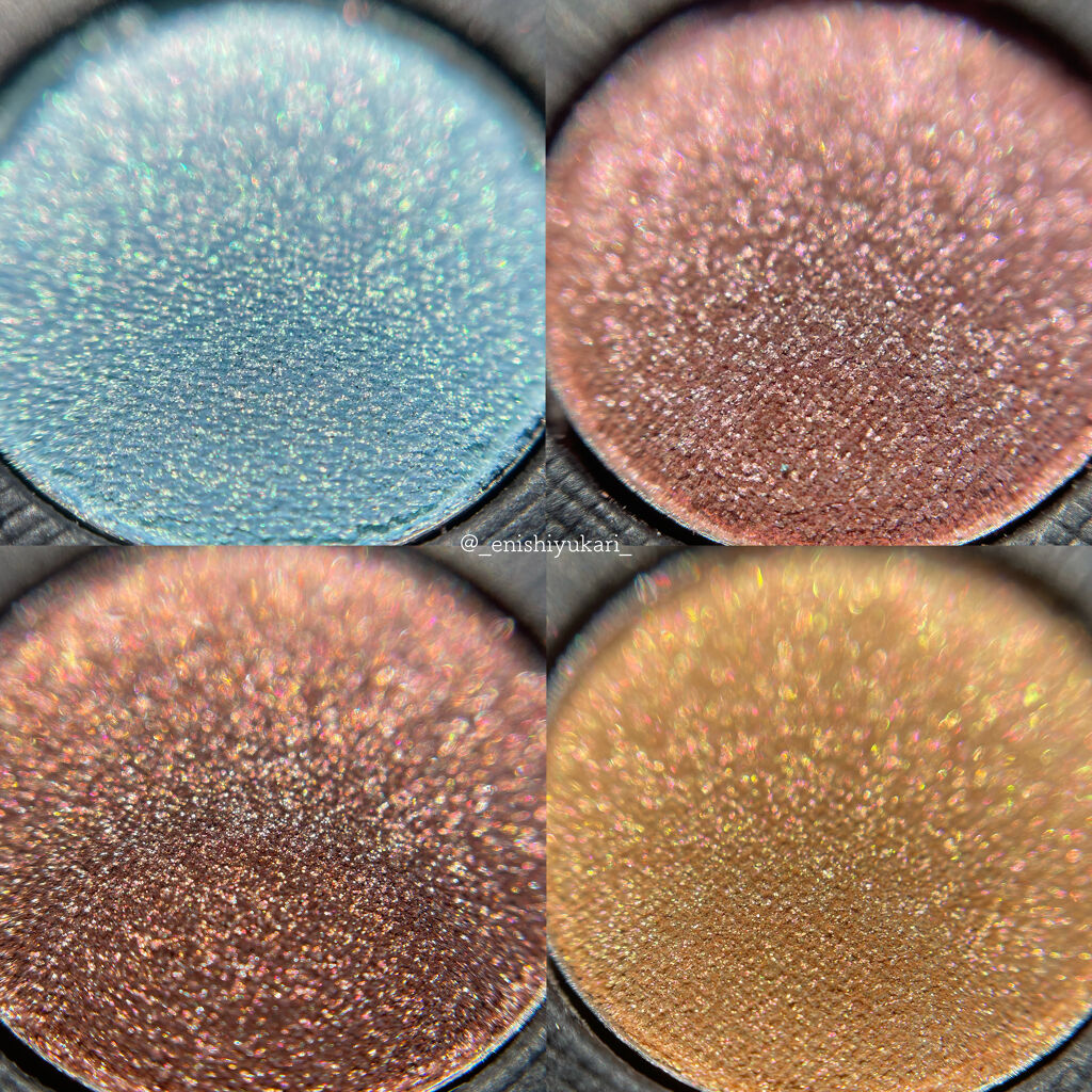 プレスドアイシャドウパレット 世にも不思議な瞳の野猫/SIGIL inspired/アイシャドウパレットを使ったクチコミ（3枚目）